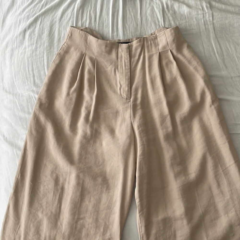 Zara dress pants beige